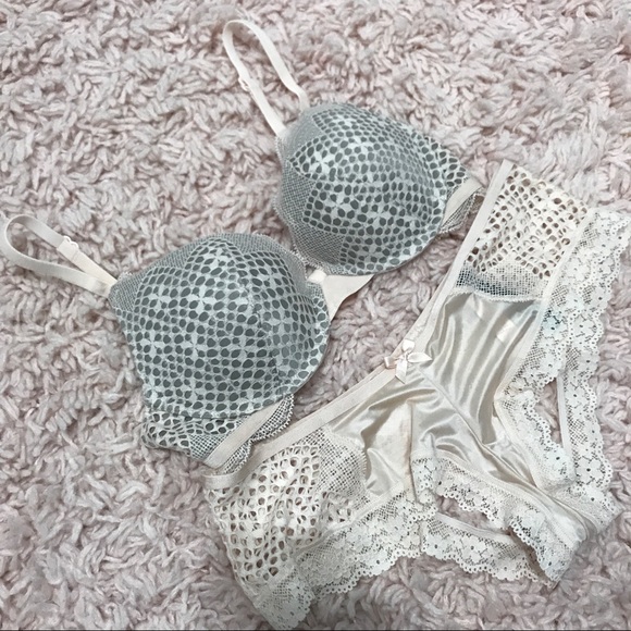 Victoria's Secret Other - VS Lace and Mesh Push Up Set!